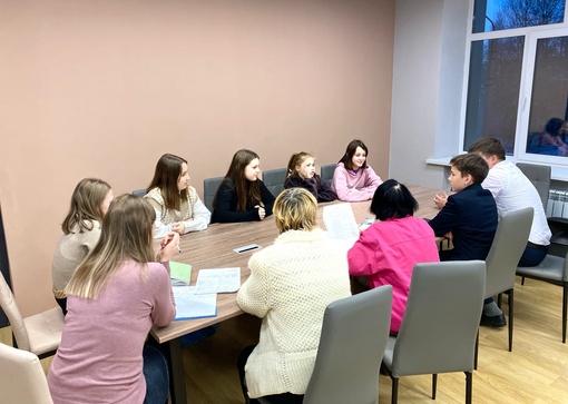 Первое заседание Совета детских организаций на базе Молодежного центра Ребята провели выборную конференцию и…